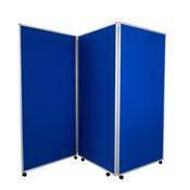 Jumbo Showboard Mobile 3 Panel/Plastic Frame Blue image