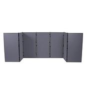 Jumbo Slimflex Exhibition Display 7 Panel Grey image
