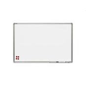 Whiteboard Magnetic Steel 120x90cm Au