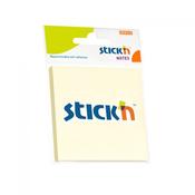 Stickn Adh note 76x76mm Yel hang Bx12