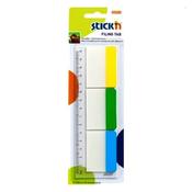 Filing Tabs 37x50mm 30 tabs 3 cols Pk24