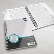 Standard Attendance Register A4 Wiro bound