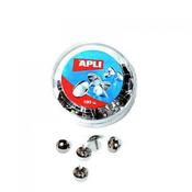 Apli 10mm Nickel Drawing Pins 100s