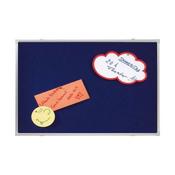 Felt Pinboard Xtra 180x120cm blue