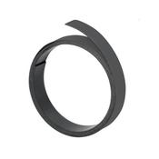 Magn strips clear 10mmx1m black