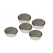 Chrome Magnet round 25mm Pk5