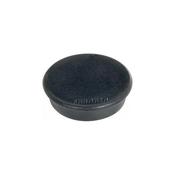 Magnet round 13mm black Pk10