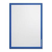 Franken Document Holder Pro A4 Self Adhesive blue Pk2