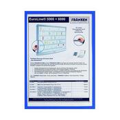 Document holder A4 Magn Blue Pk5