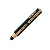 Stabilo Woody 3 in 1 Pencils Black Pk5
