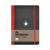 FlexBook 17x24 Ruled/Dated Red Pk3