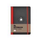 FlexBook 13x21 Ruled/Dated Blk/Rd Pk3