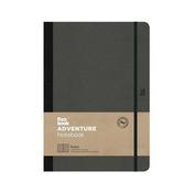 FlexBook 17x24cm Adventure Ruled Blk Pk3