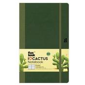 FlexBook Cactus Leaves 13x21cm Ruled