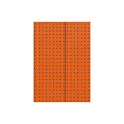 Circulo Notebook Orange on Grey A6, Unlined