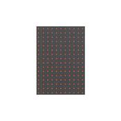 Circulo Notebook Grey on Orange A7, Lined