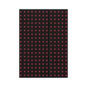 Quadro Notebook Black on Red A4, Lined