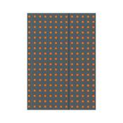 Quadro Notebook Grey on Orange A4, Lined