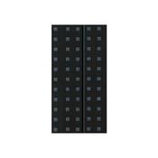 Quadro Notebook Black on Grey B6.5, Lined