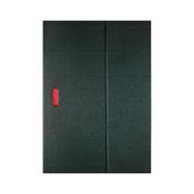 Ondulo Notebook Black A4, Lined