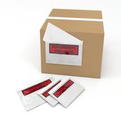 A4 Printed "Documents Enclosed" Self-Adhesive Envelopes | 318x235mm | Waterproof Poly | Pack 500