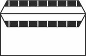 Opportunity Wallet Medium Weight Envelope Selfseal DL 110x220mm White Box of 1000 08772