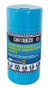 Dirteeze Hand And Surface Antiviral Disinfectant Wipes image