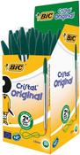 Bic Cristal Biro Medium Green Bx50
