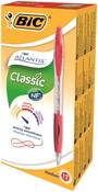 Bic Atlantis Ballpen Clic red Bx12