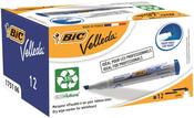 Velleda 1751 Wbrd Marker Chisel Blue Bx12