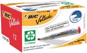Velleda 1751 Wbrd Marker Chisel Red Bx12
