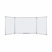 Whiteboard Folding Mag Steel 2 wing 90x60cm