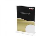 Deflecto Stand Up Sign Holder A4 Portrait