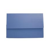 Document Wallets A4 250gsm Blue Bx50