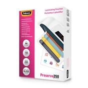 Fellowes A4 Glossy 250 Micron Laminating Pouch - Pk100