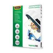 Fellowes A4 Glossy 100 Micron Laminating Pouch - Pk100