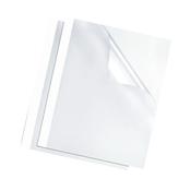 Fellowes 1.5mm Standard Thermal Binding Cover - White Pk100