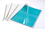 Fellowes 4mm Standard Thermal Binding Cover - White Bx100