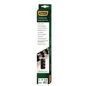 Fellowes 6mm Plastic Binding Combs - White Bx25