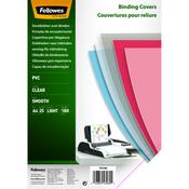 Fellowes Clear PVC Covers - 180 Micron A4 Pk25