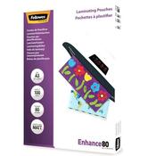Fellowes A3 80 Micron - Matt Laminating Pouches Bx100