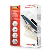 Fellowes Glossy 125 Micron Card Lam Pouch - 60x90mm Bx100