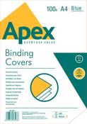Apex Leatherboard Covers A4 Blue Pk100