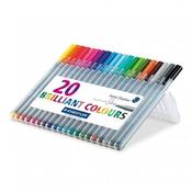 triplus finepen desktop box 20 Ast Cols