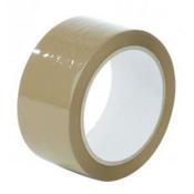 Packaging Tape Vinyl Brown 48mm x 66m Pk6
