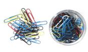 ValueX Paperclip Giant Plain 51mm Assorted Colours (Pack 125) - 33301