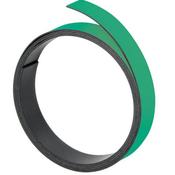 Magn strips clear 10mmx1m green