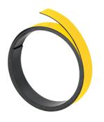 Magn strips clear 10mmx1m yellow