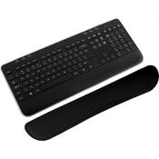 Pavo Keyboard wrist support memory foam Black