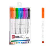 Deli S504 Whiteboard Marker 1mm Ast Wallet of 8
